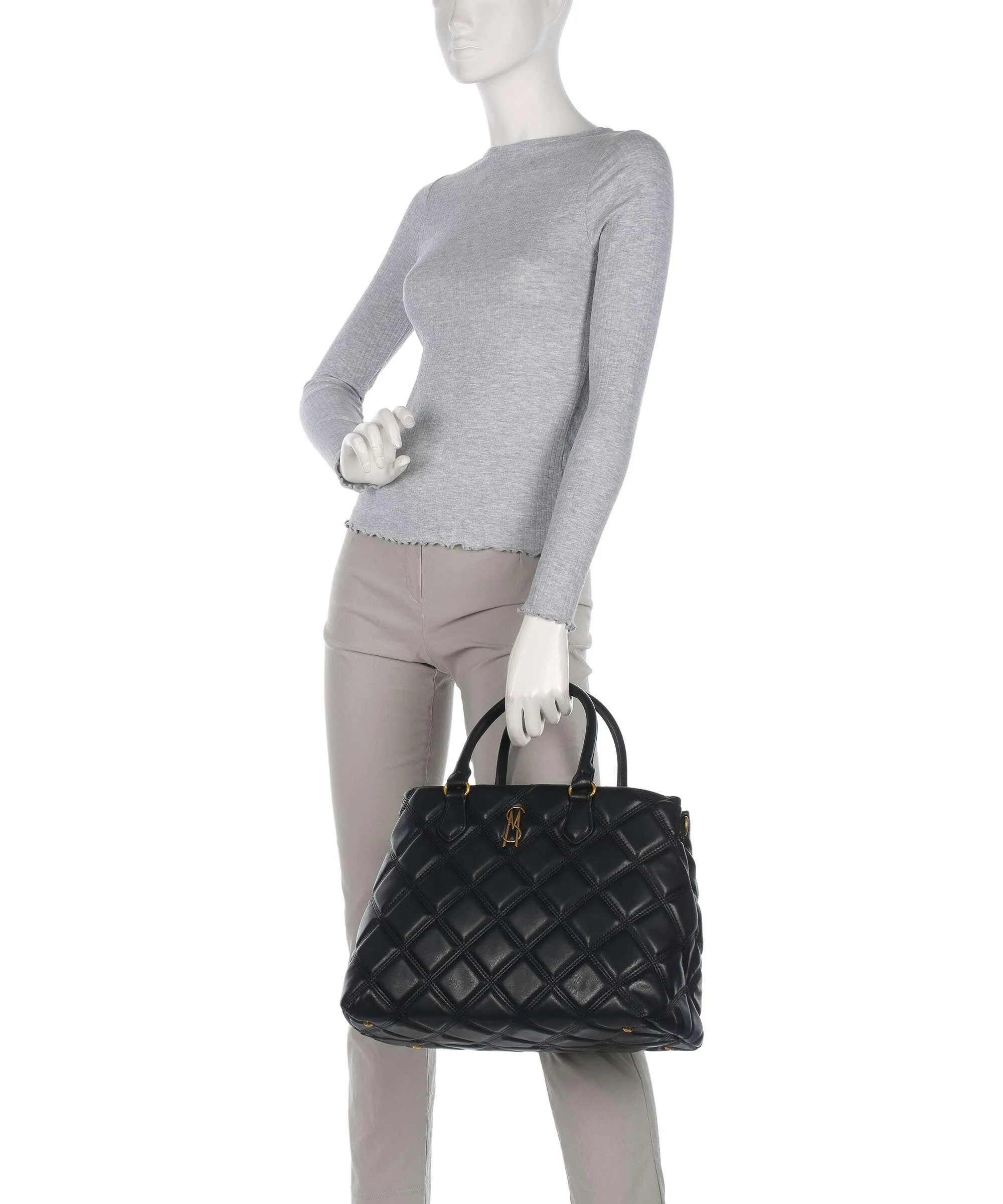  Steve Madden BABBI Borsa a mano poliuretano nero  