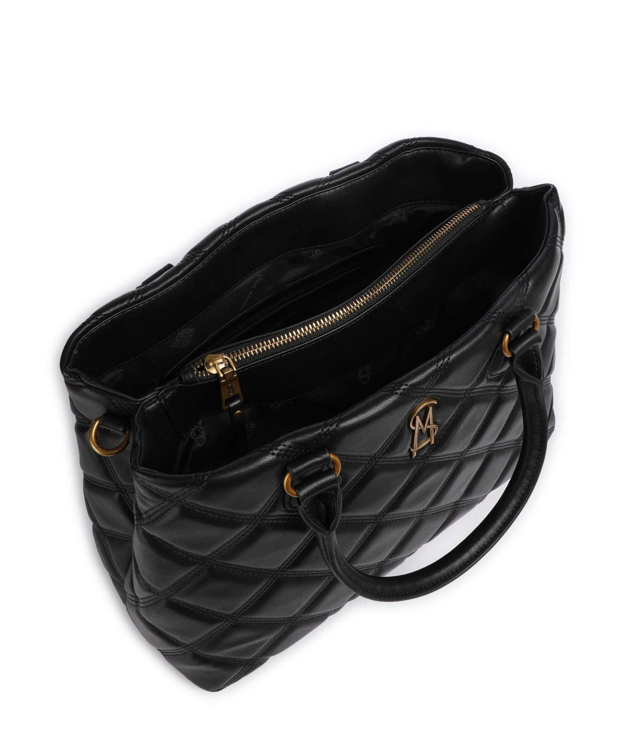  Steve Madden BABBI Borsa a mano poliuretano nero  