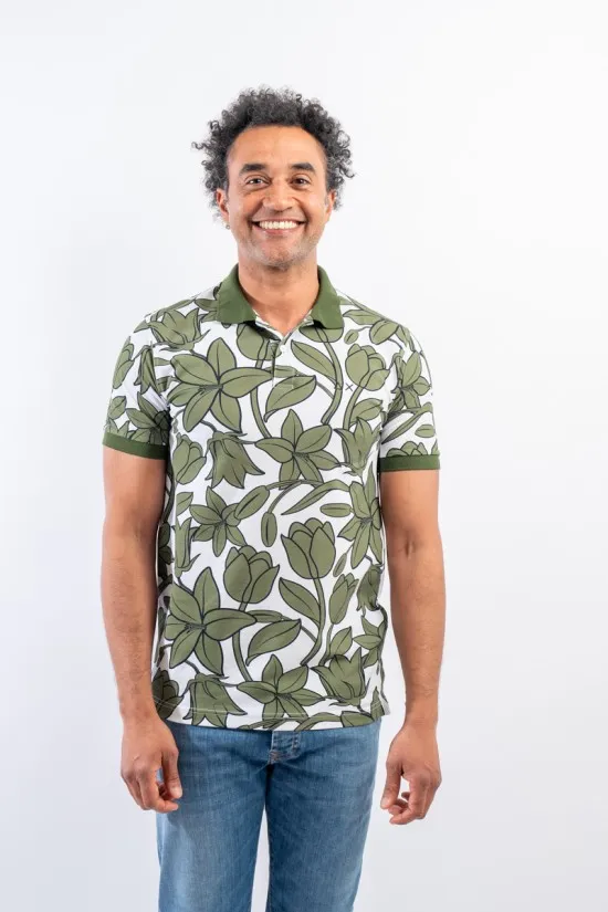 SUN 68 POLO FULL PRINT SS A34131