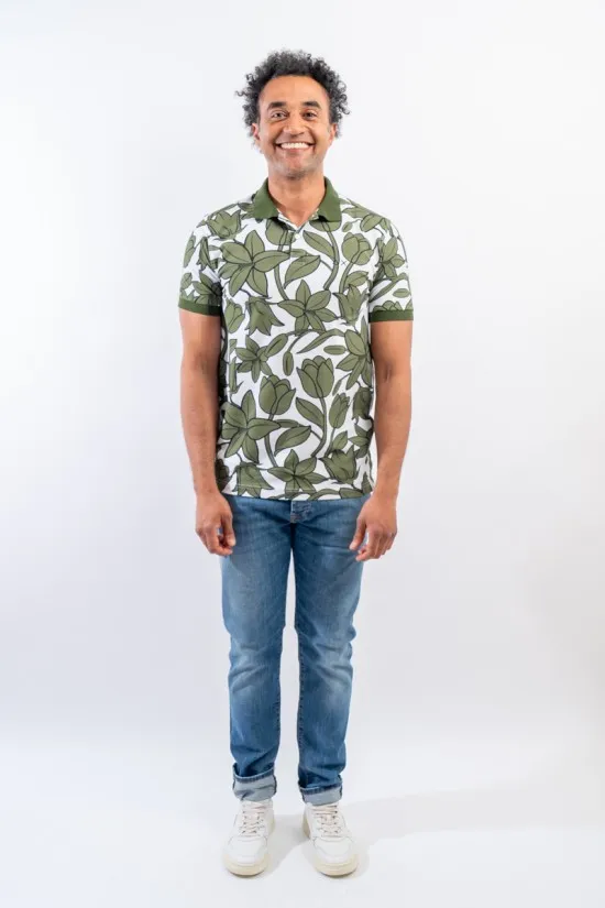 SUN 68 POLO FULL PRINT SS A34131