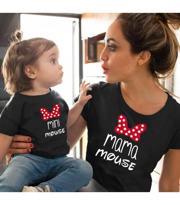T-shirt mama mouse mini mouse