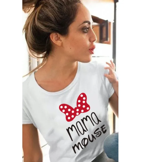 T-shirt mama mouse mini mouse