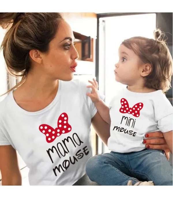 T-shirt mama mouse mini mouse