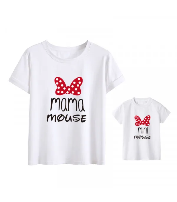 T-shirt mama mouse mini mouse