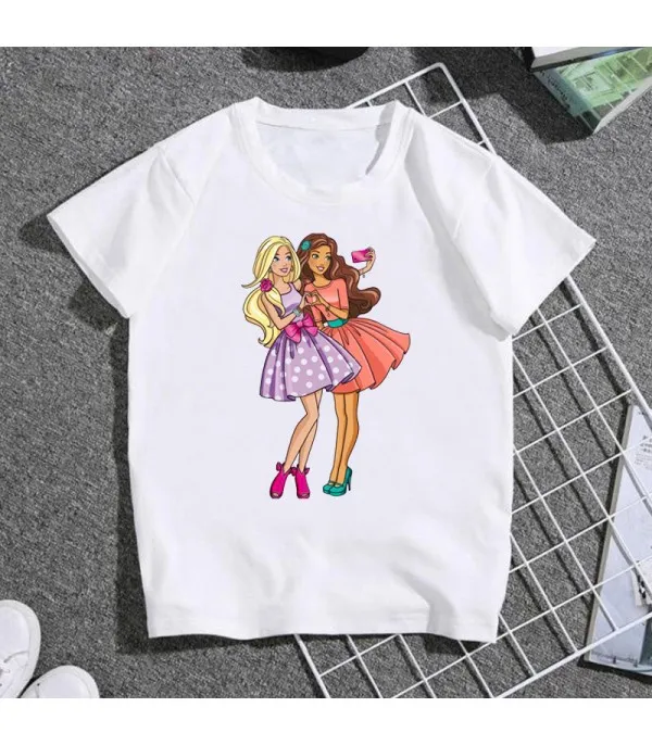 T-shirt stampa Barbie