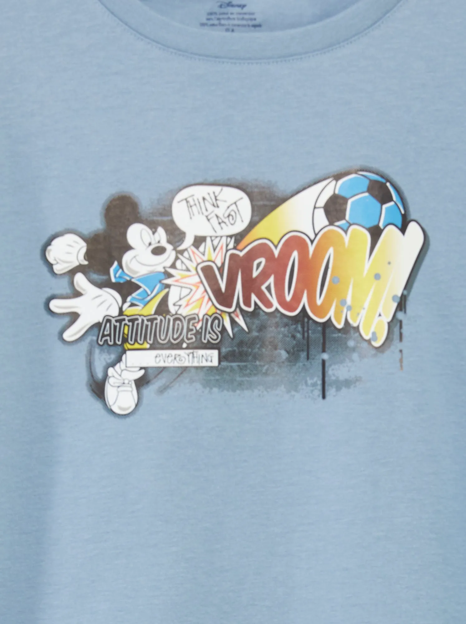 T-shirt stampa 'Disney' - BLU