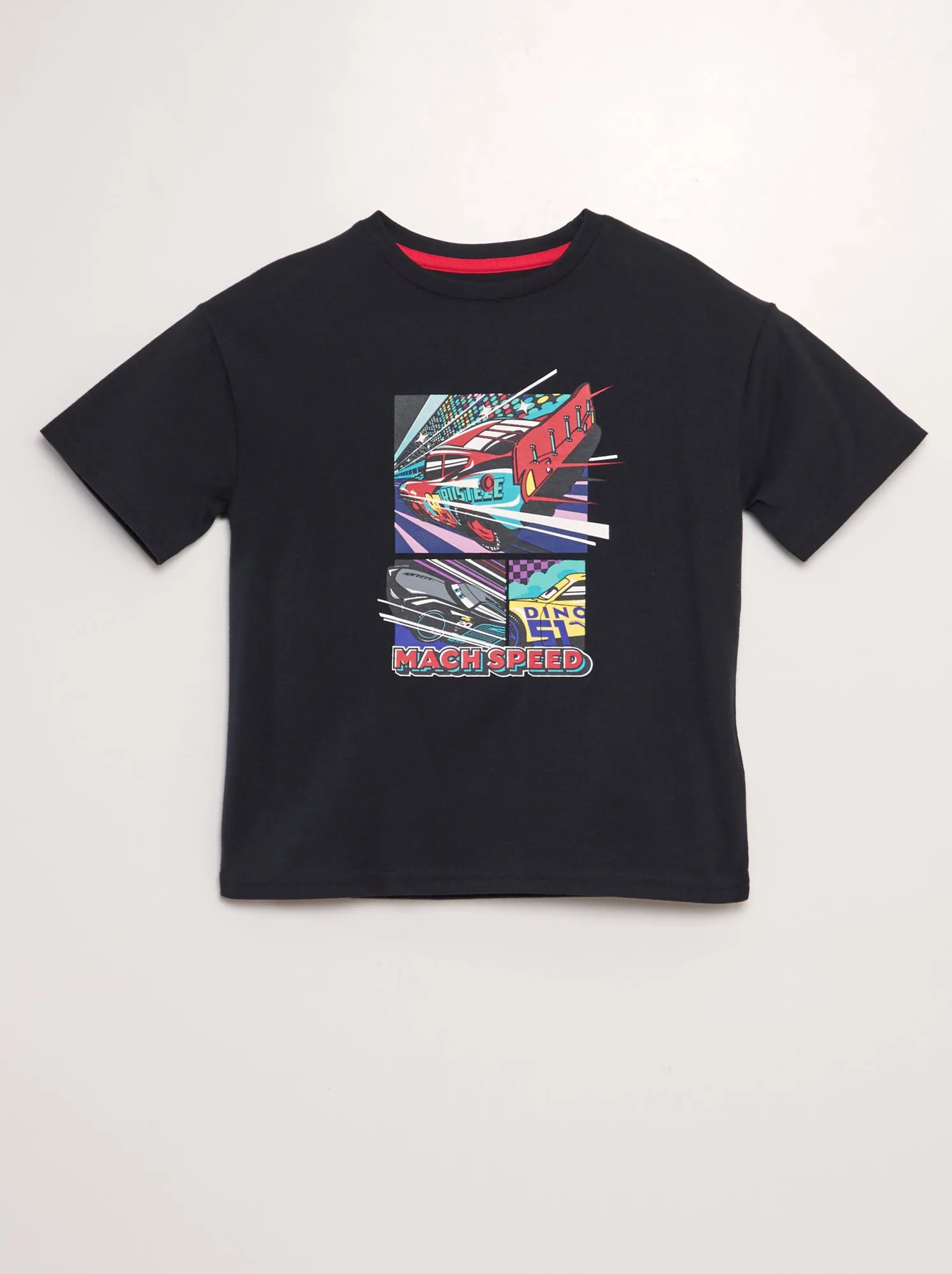 T-shirt stampa 'Disney' - NERO