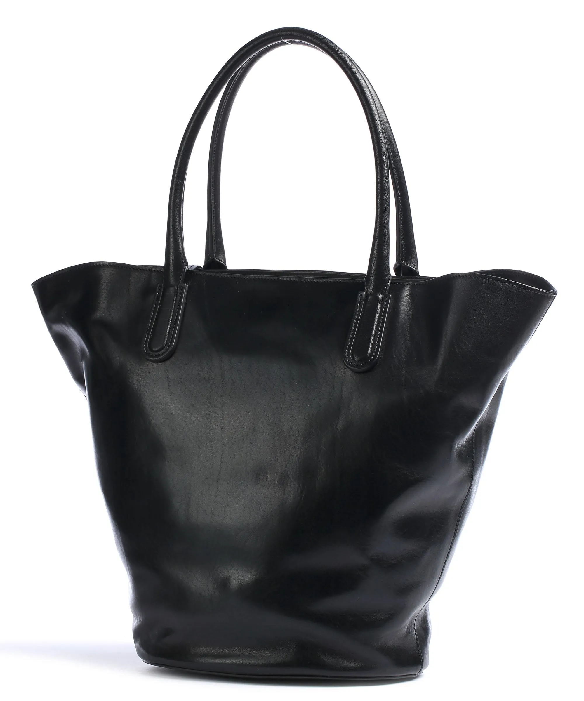  The Bridge Penelope Borsa a secchiello pelle bovina nero  