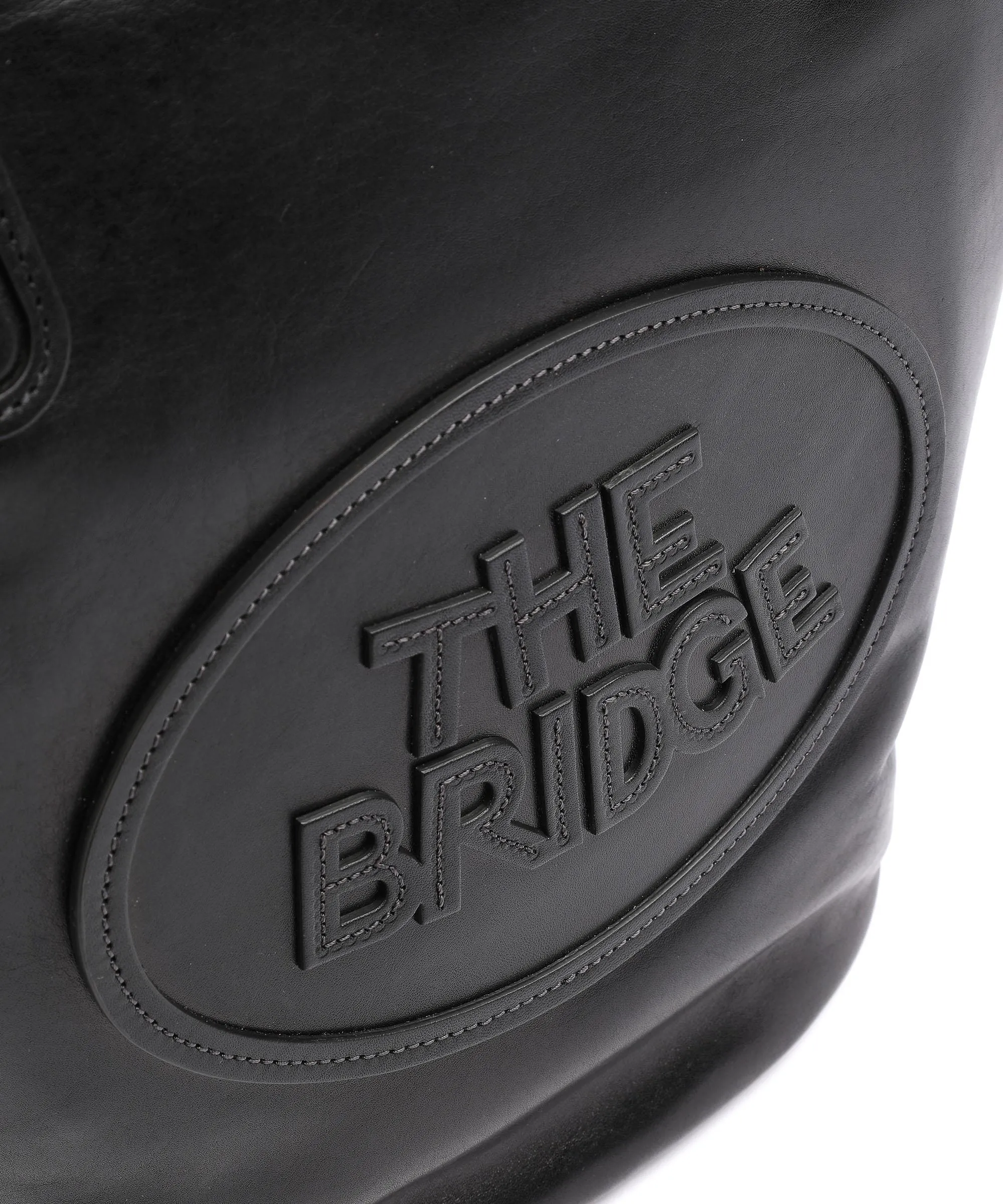  The Bridge Penelope Borsa a secchiello pelle bovina nero  