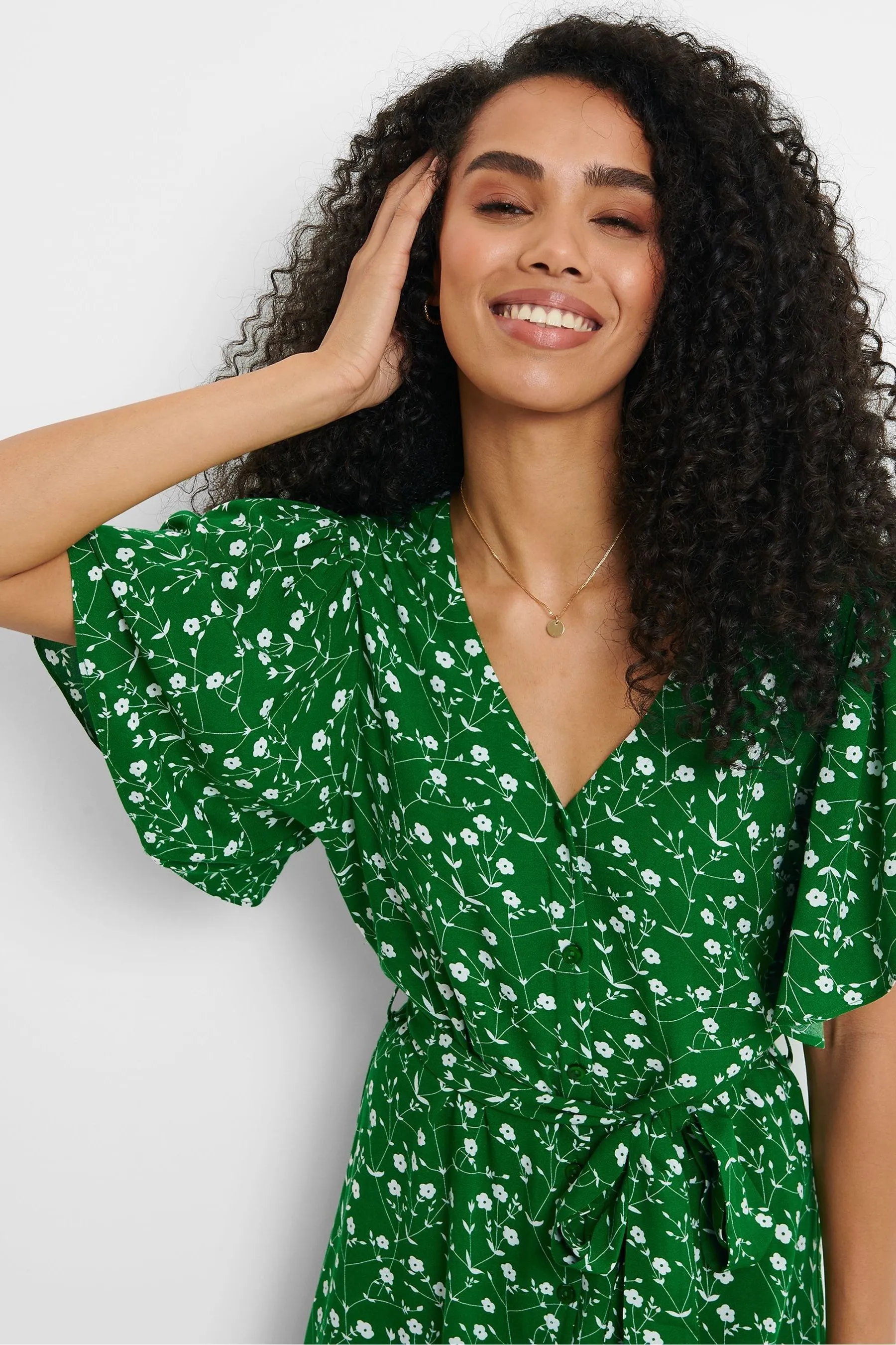 Threadbare - Abito midi con bottoni