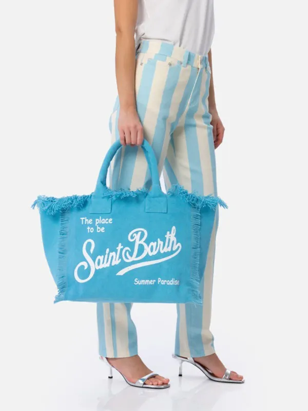 Tote bag Vanity light blue