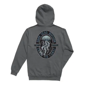 TRANSLUCENT STOCK PULLOVER FLEECE - GUNMETAL HEATHER