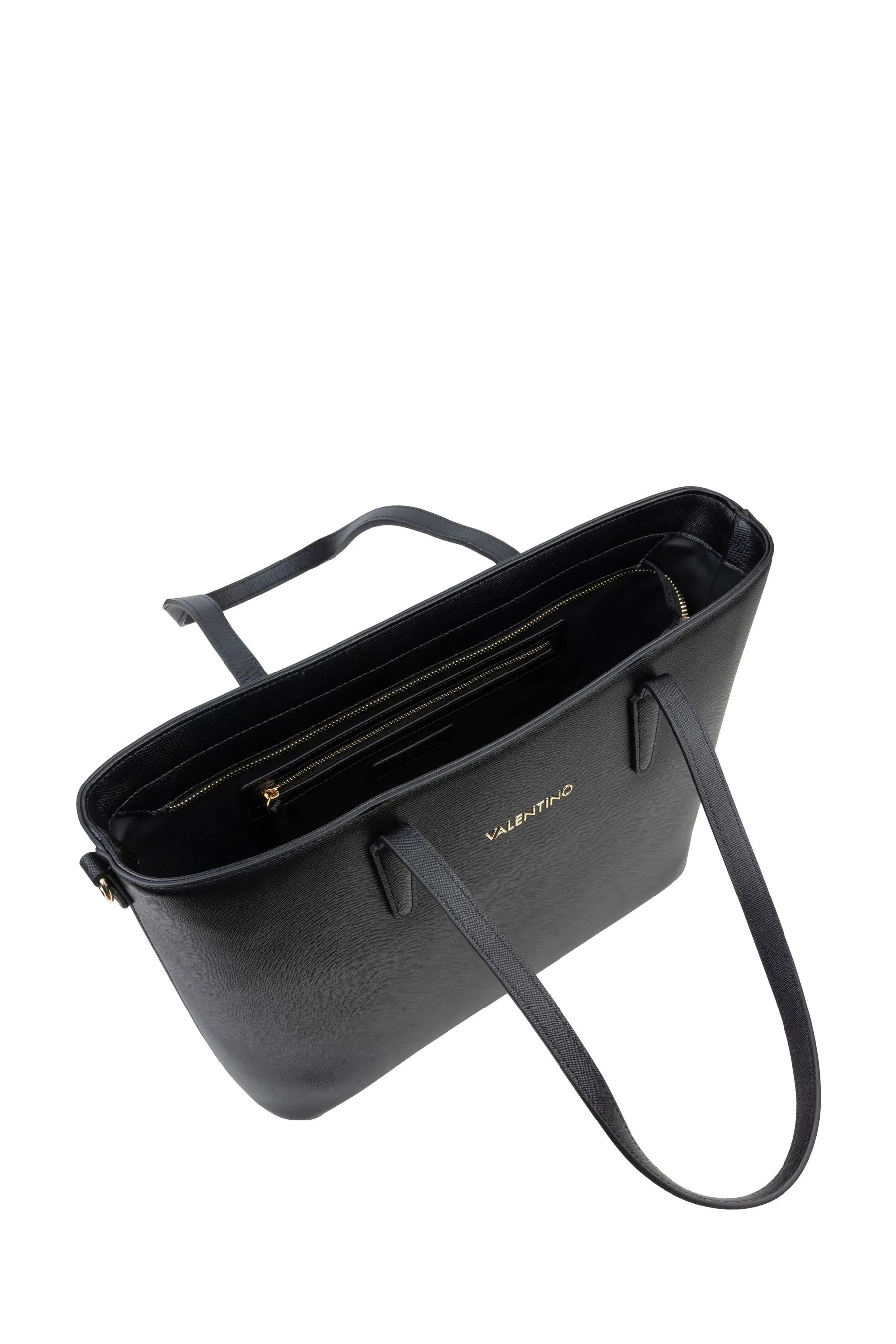Valentino Bags - Zero - Borsa tote in tessuto riciclato con cinturino logo rimovibile