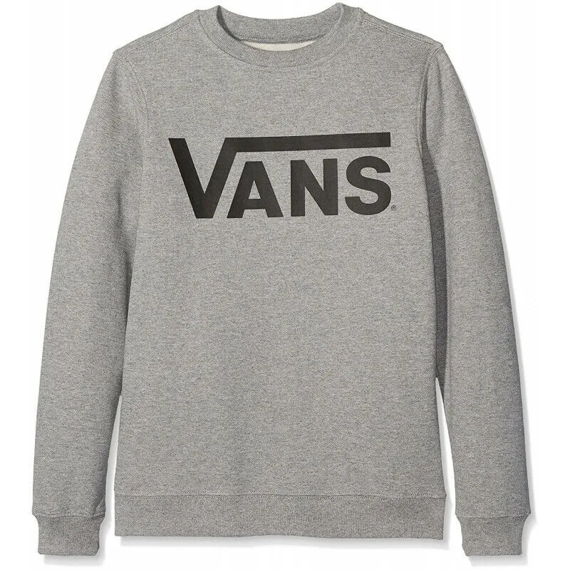 Vans crewneck sweatshirt and Classic Crew logo V00YX0ADY grey