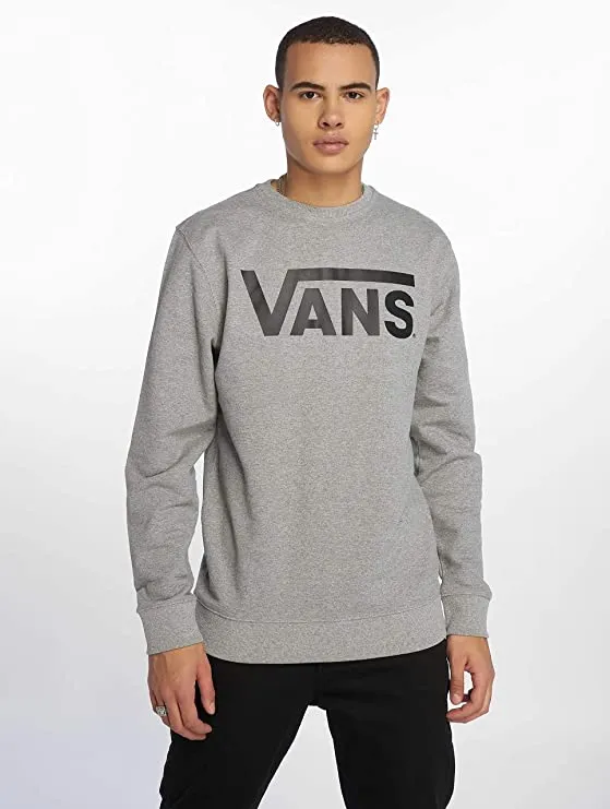 Vans crewneck sweatshirt and Classic Crew logo V00YX0ADY grey