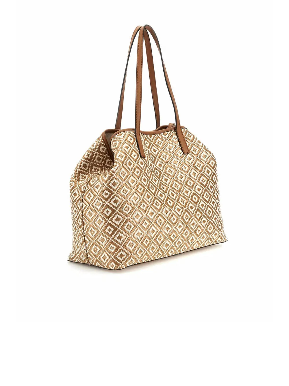 Vikky II Large Tote - Cognac
